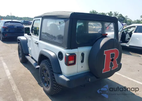 2022 Jeep Wrangler Sport 4X4 z USA, uszkodzony, nr VIN 1C4GJXAG5NW257465